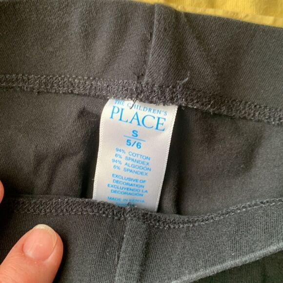 The Children’s Place | Bundle Leggings T shirts Black Yellow Stripes Pink Green - Picture 11 of 11